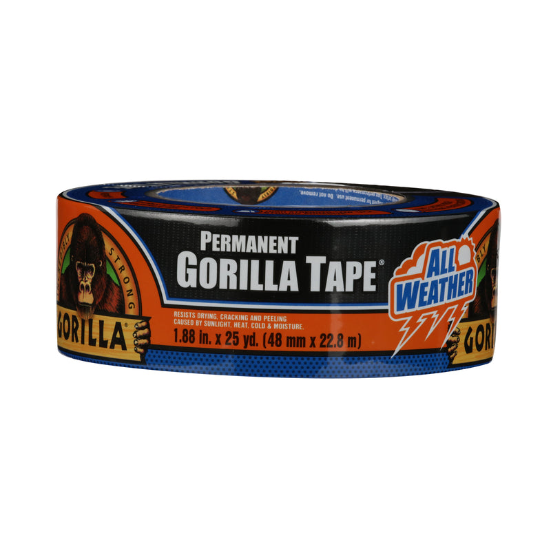 GORILLA TAPE BLACK 25YD Fashion