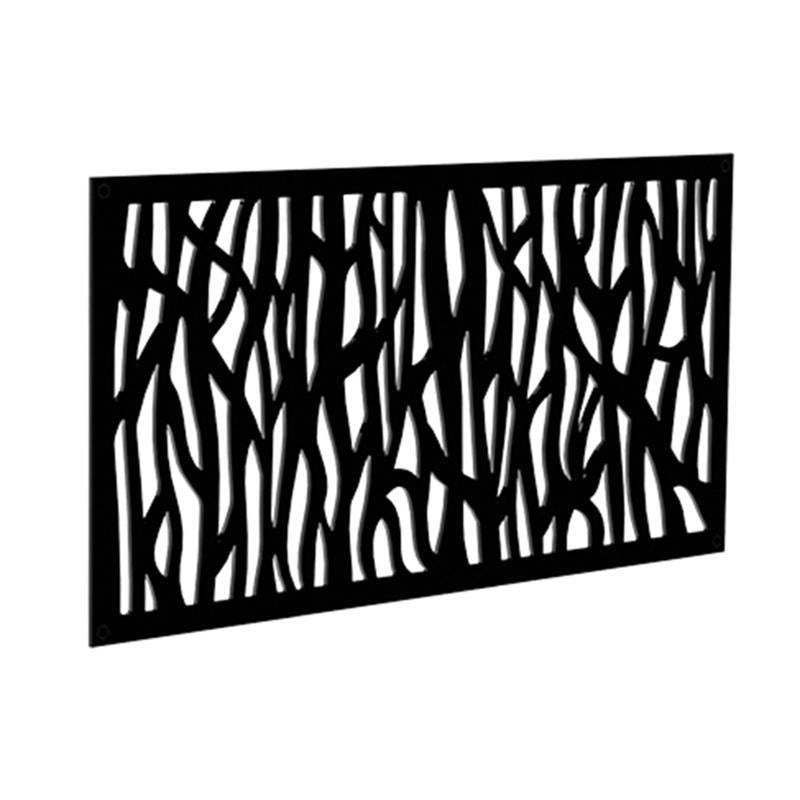LATTICE PANEL 2’X4′ BLK on Sale