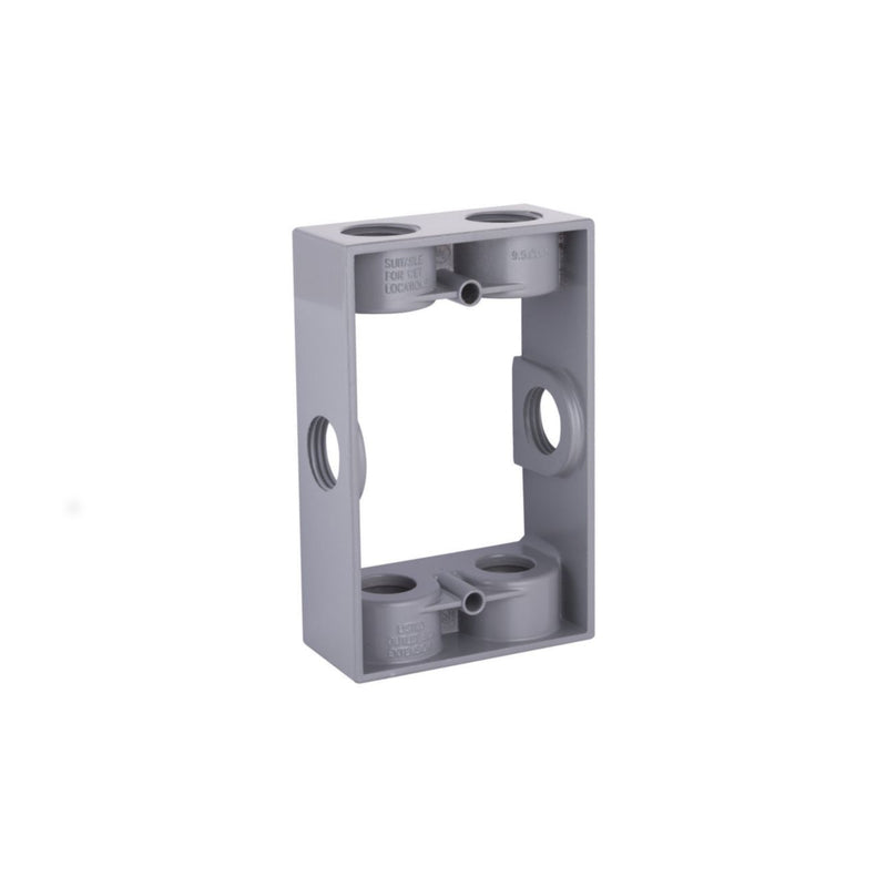 BOX EXTNSN REC GRY 4.6″H Supply