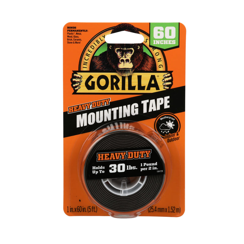 GORILLA MOUNTG TAPE BLK Hot on Sale