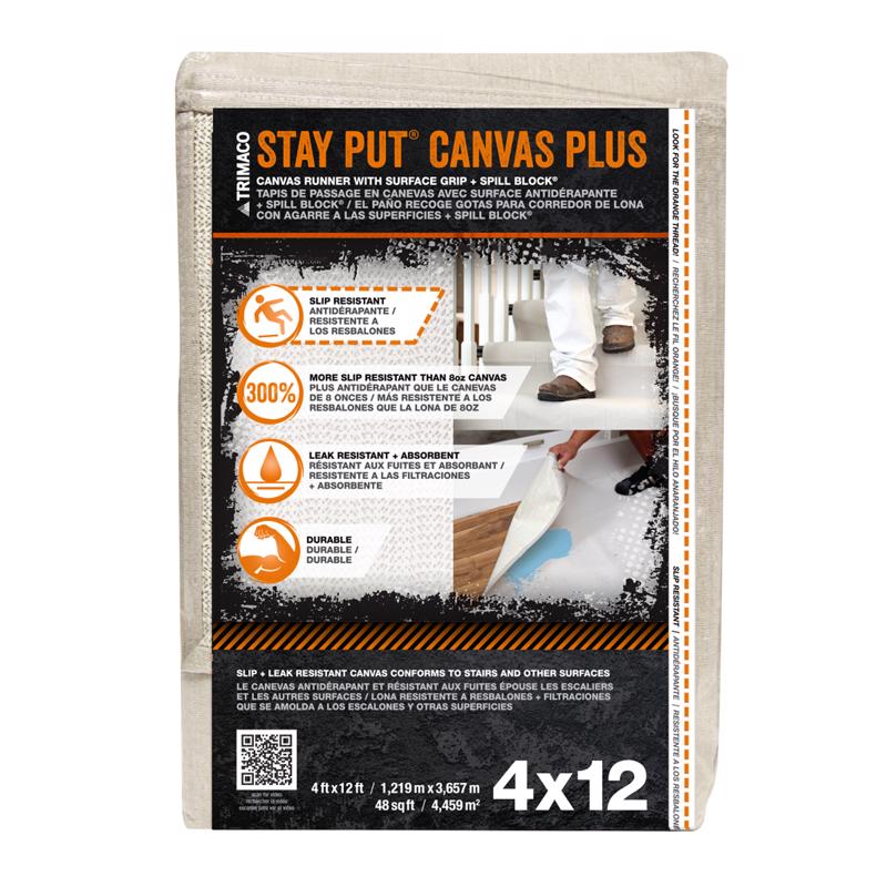 DROPCLOTH STAY PUT 4X12′ Discount