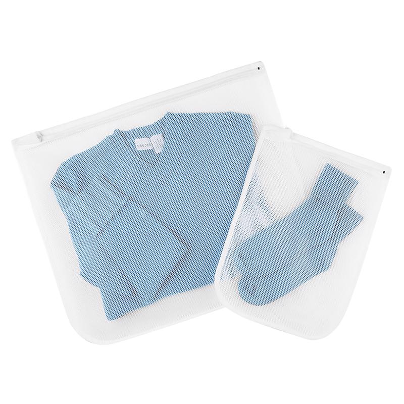 LAUNDRY BAG CLEAR 2 PK Online now