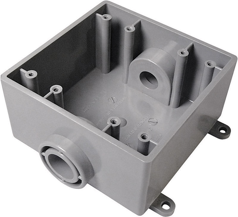 BOX PVC 2GANG FSC 1/2″ Online now
