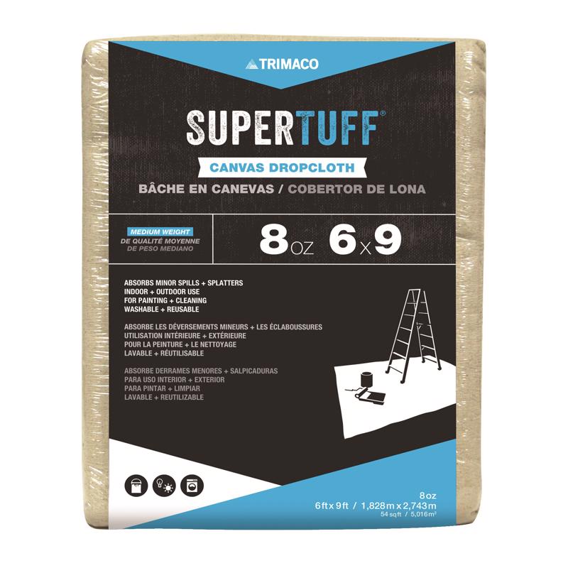 DROPCLOTH 8OZ 6’X9′ Supply