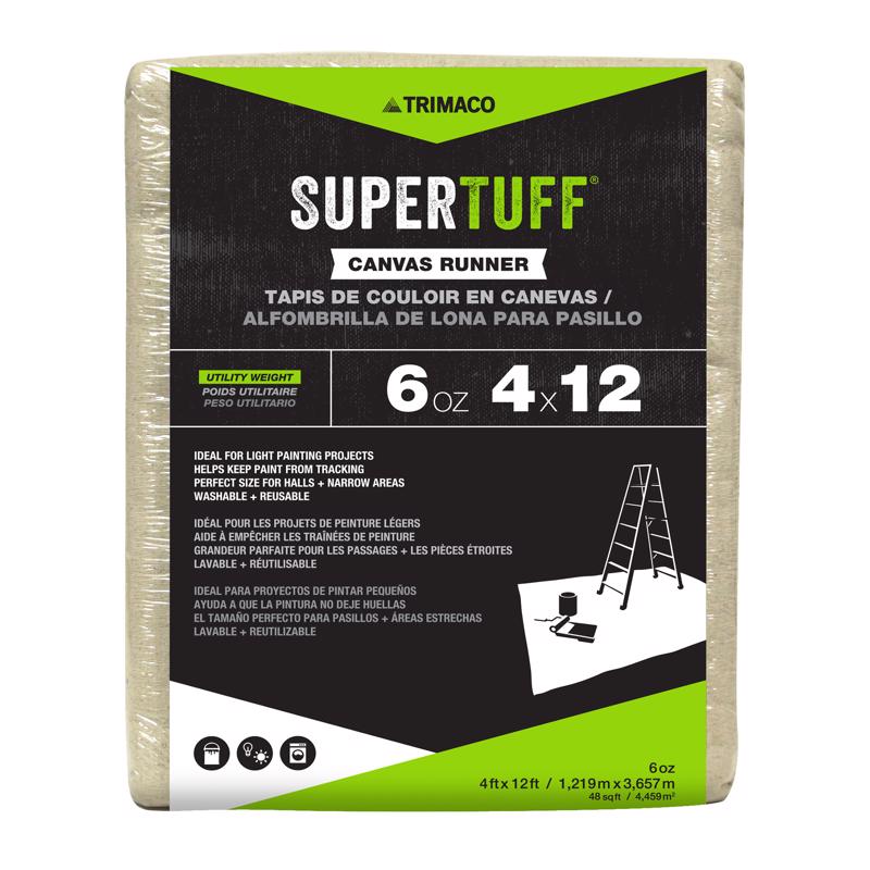 DROPCLOTH NATURAL 12X4′ on Sale