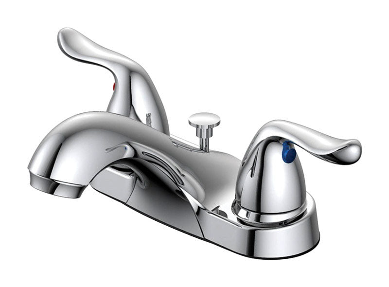 LAV FAUCET 2H CH W/PU OB Fashion