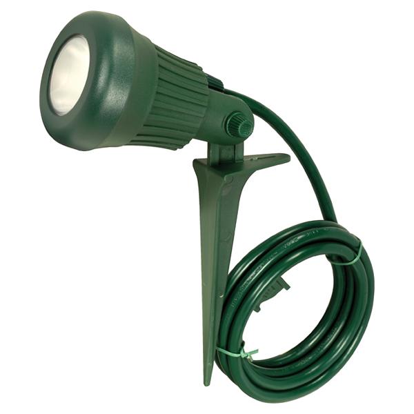 GREEN 5 LED FLOODLIGHT W/6 FT Hot on Sale