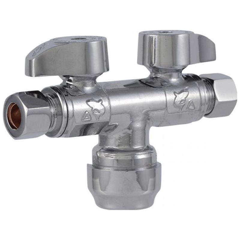 DUAL S/O VALVE 1/2X3/8″ on Sale