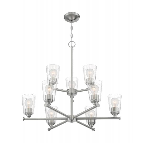 BRANSEL 9 LIGHT CHANDELIER Online Hot Sale