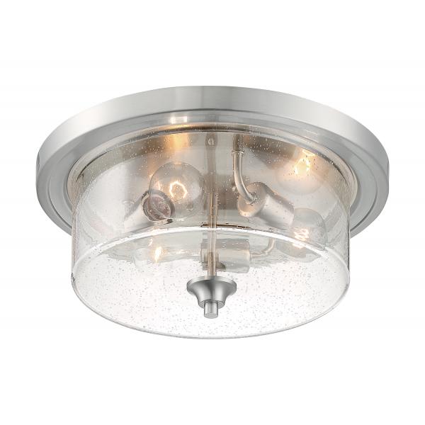 BRANSEL 3 LIGHT FLUSH MOUNT Online Sale