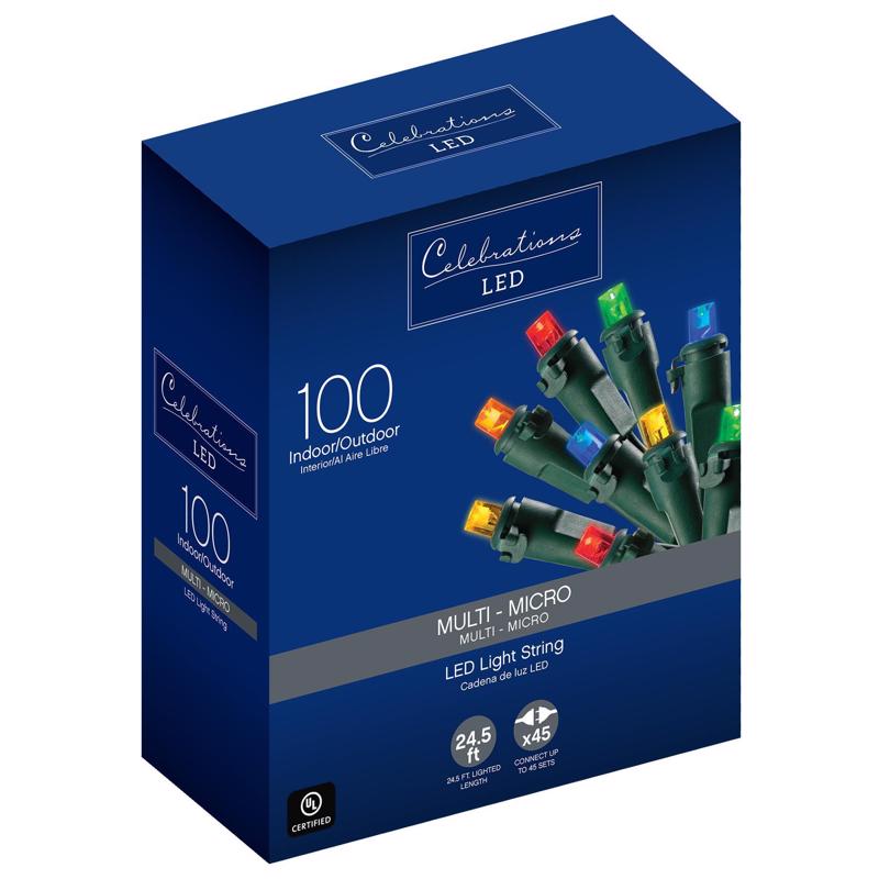 LED 5MM/MICRO MLT 100CT Online Sale