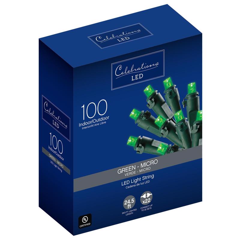LED 5MM/ MICRO GRN 100CT Discount