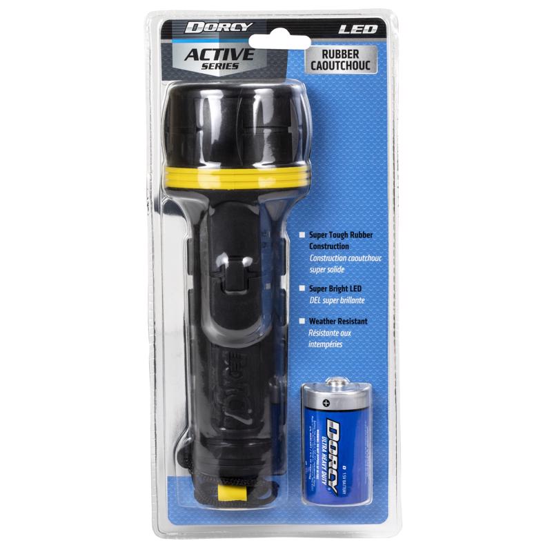 LED 1D RUBBER FLASHLIGHT Online