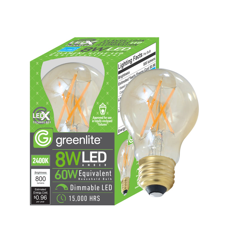 LED A19 E26 AMB 60W 1PK Sale