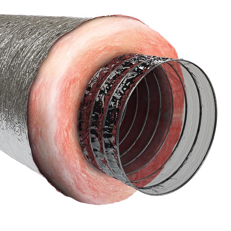 DUCT POLY SLVR R8 7″X25′ Sale