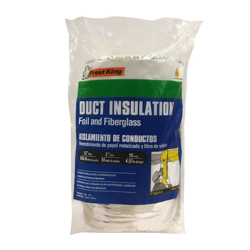DUCT FOIL FIBER GLS 15′ Sale