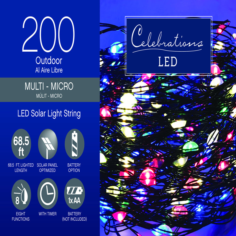 LED BO MICRO MLT 200CT Fashion