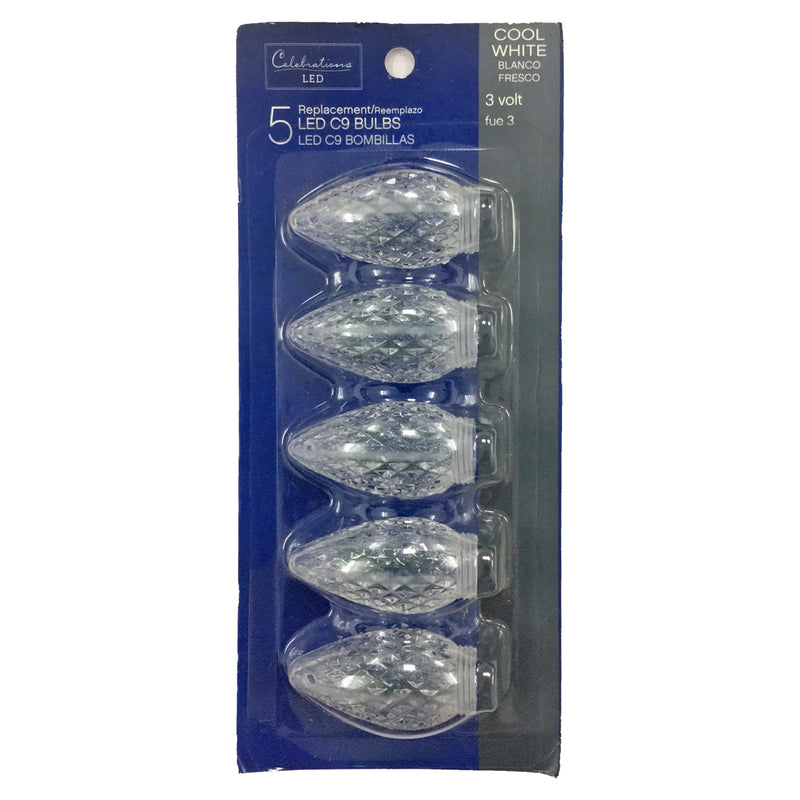 LED C9 BULB FCTD CW 5PK on Sale
