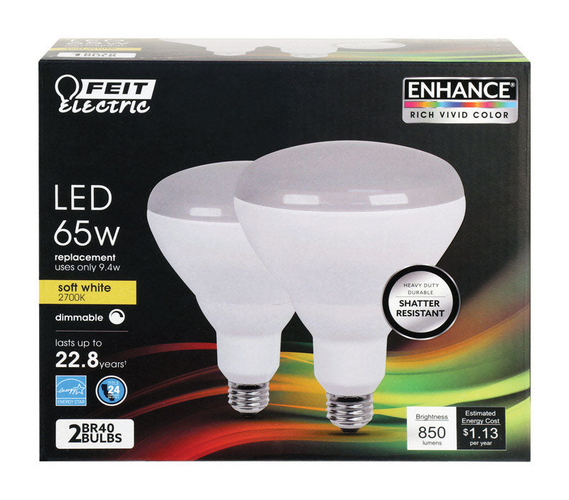 LED BR40 E26 SW 65W 2PK Online Hot Sale