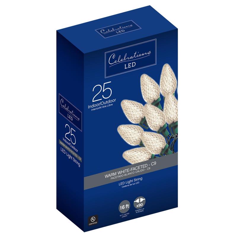 LED C9 WW 25CT Discount