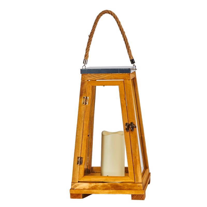LED CNDL LNTRN BRWN 15″ Discount
