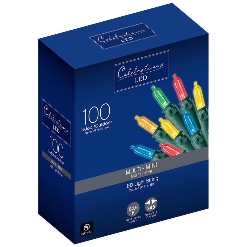 LED LGHT MINI MLT 100CT Supply