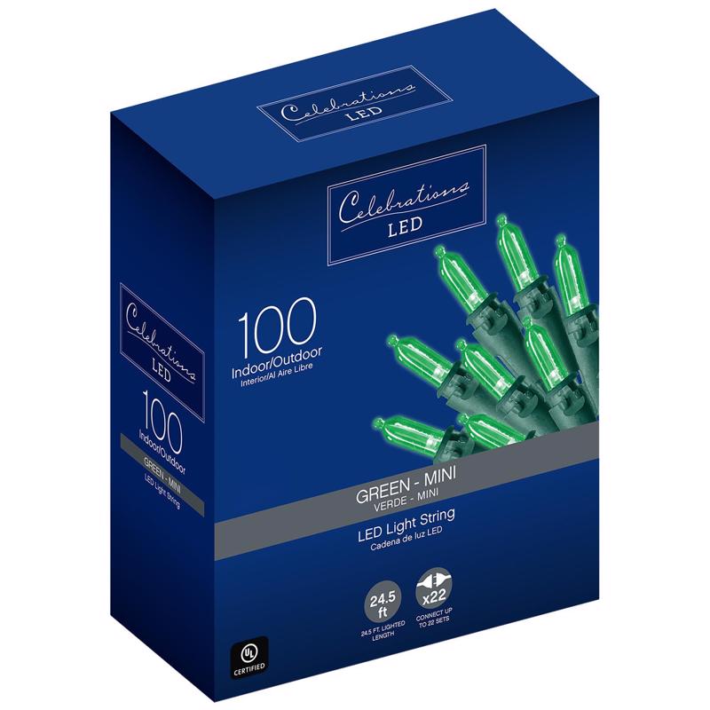 LED LGHT MINI GRN 100CT Sale