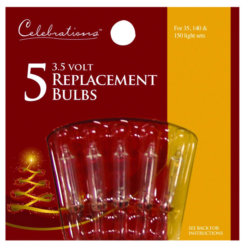 BULB MINI 3.5V CLR 5PK Online Hot Sale