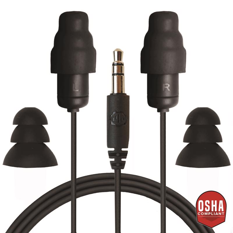EARPLUG/PHONE SET BK Discount
