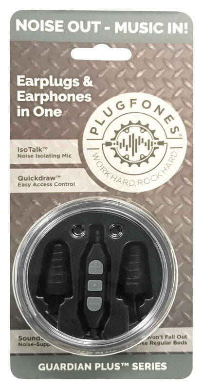 EARPLUG/PHONE SET+MIC BK Sale