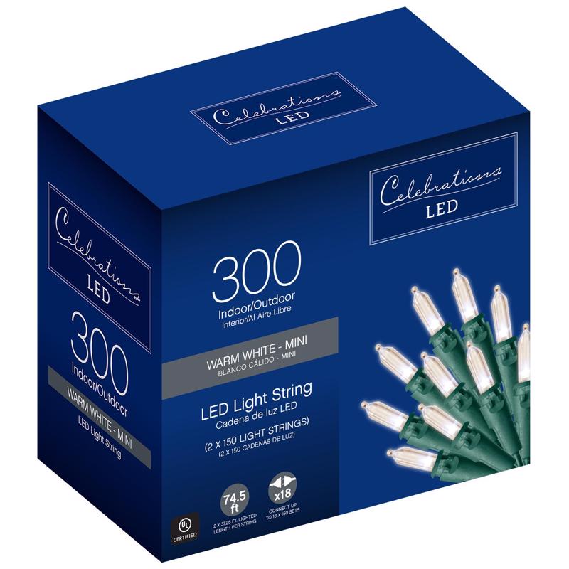 LED LGHT MINI WW 300CT Online