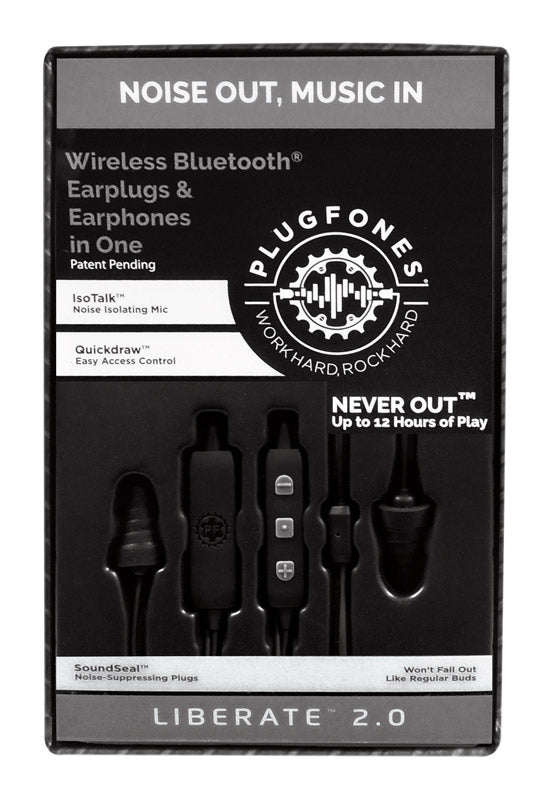 EARPLUG/PHONE+MIC BT BLK Online