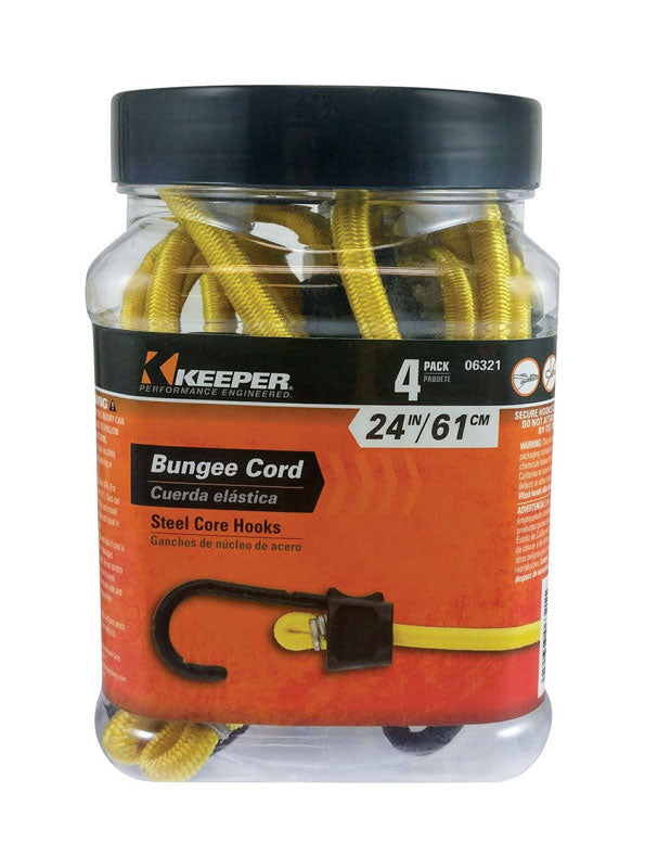 BUNGEE CORD YLW 24″ 4PK Online