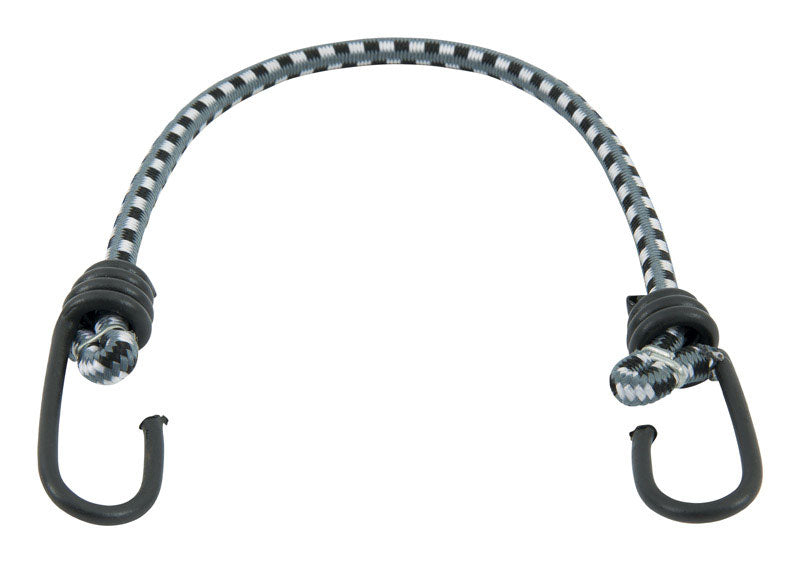 BUNGEE CORD BLK/WHT 18″L Fashion