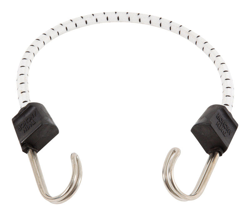 BUNGEE CORD BLK/WHT 18″L Fashion