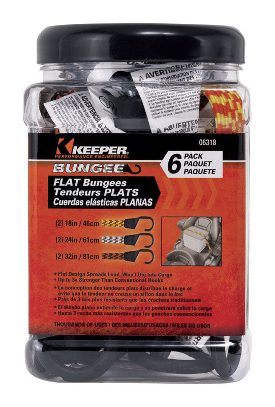 BUNGEE CORD FLAT 6PK Online