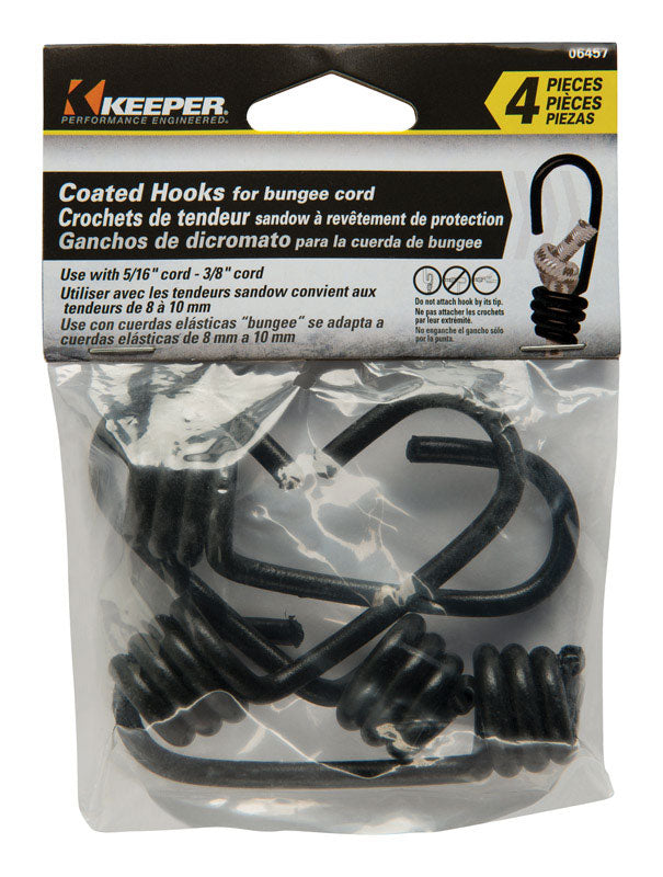 BUNGEE CORD HOOKS 4PK Fashion
