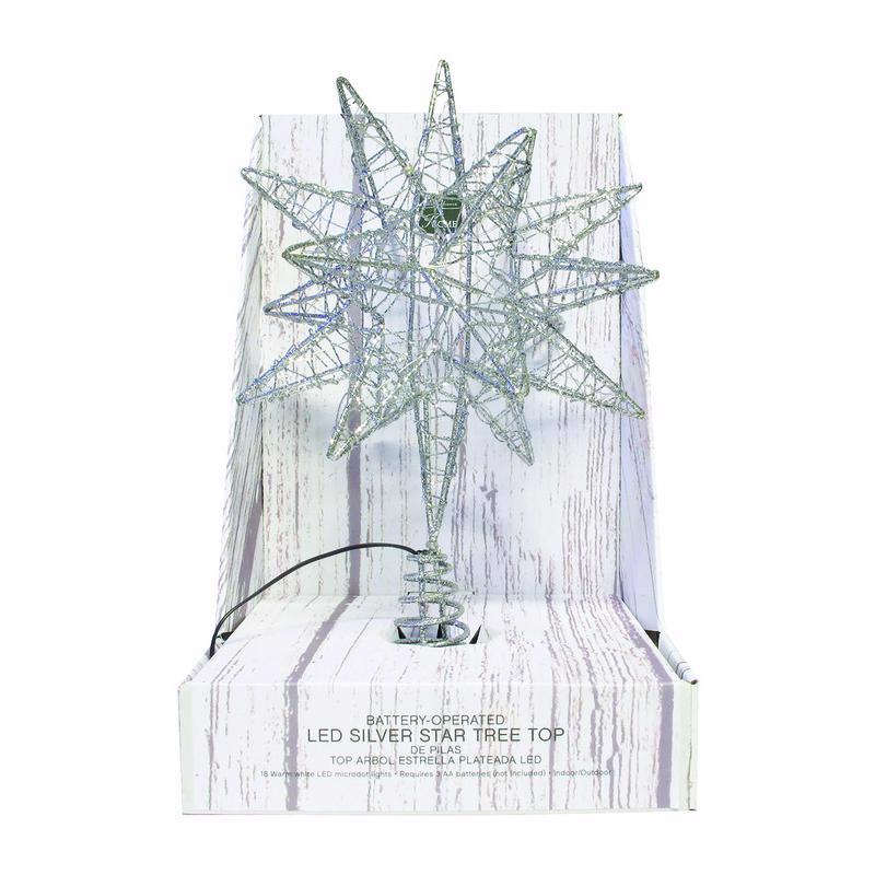 LED STAR TRTP SLV WW10″ Online Sale