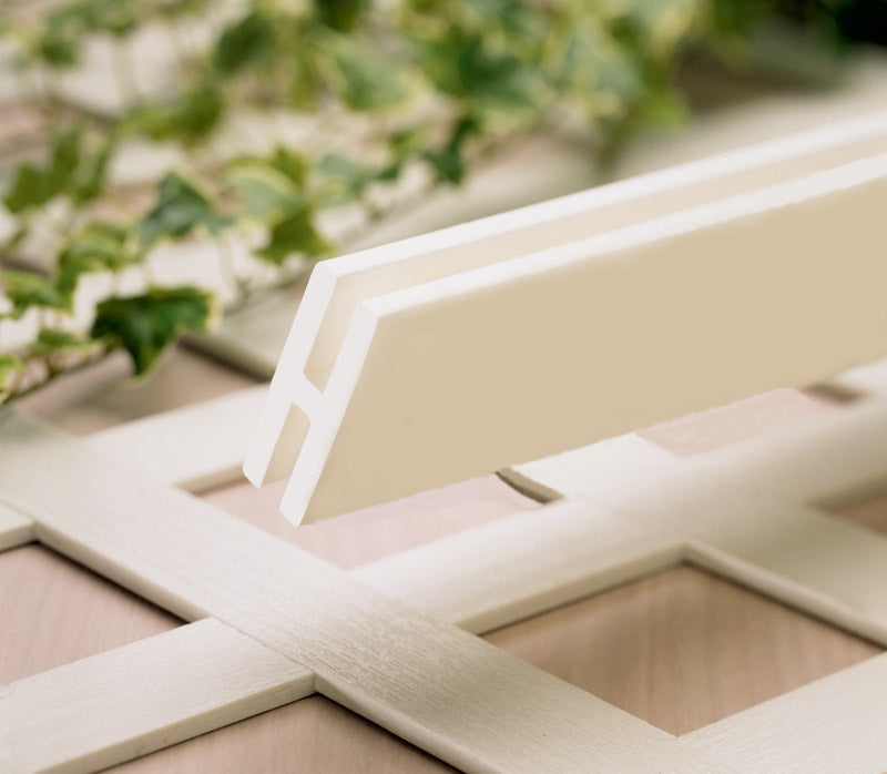 H-CHANNEL WHITE 96″L on Sale