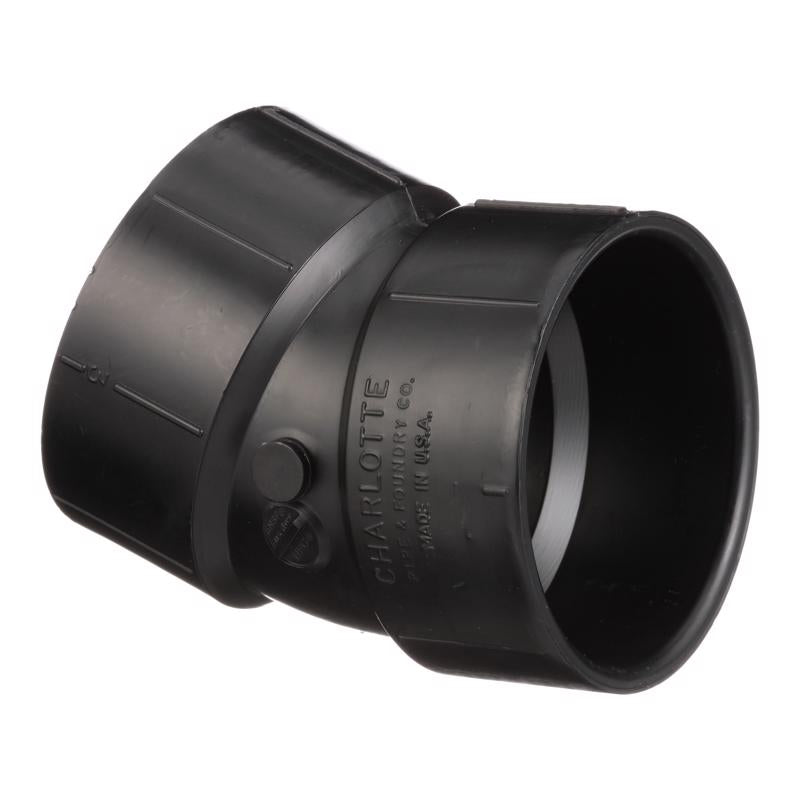 ELBOW 22 ABS DWV 3″ HXH Hot on Sale
