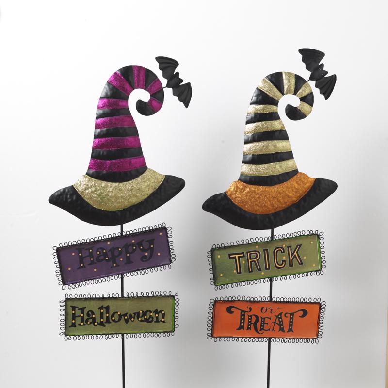 HALLOWN WITCH HAT SIGN Online now