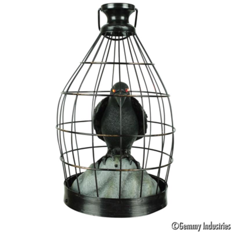 HALLOWEEN CROW IN CAGE Online