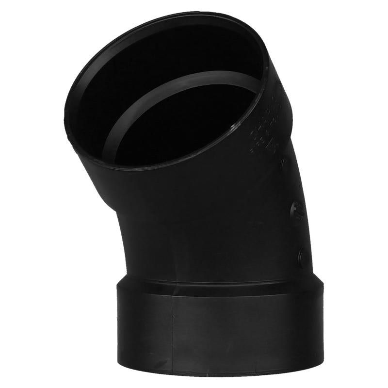 ELBOW 45 ABS DWV 4″ HXH on Sale