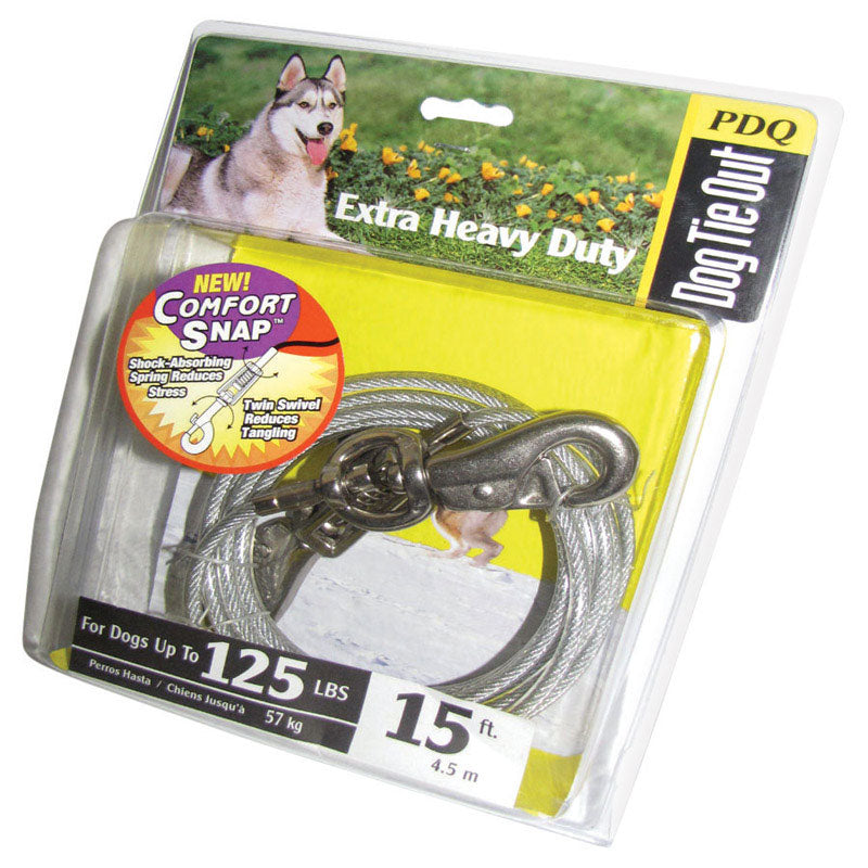 CABLE DOG TIE OUT15′ XLG Online