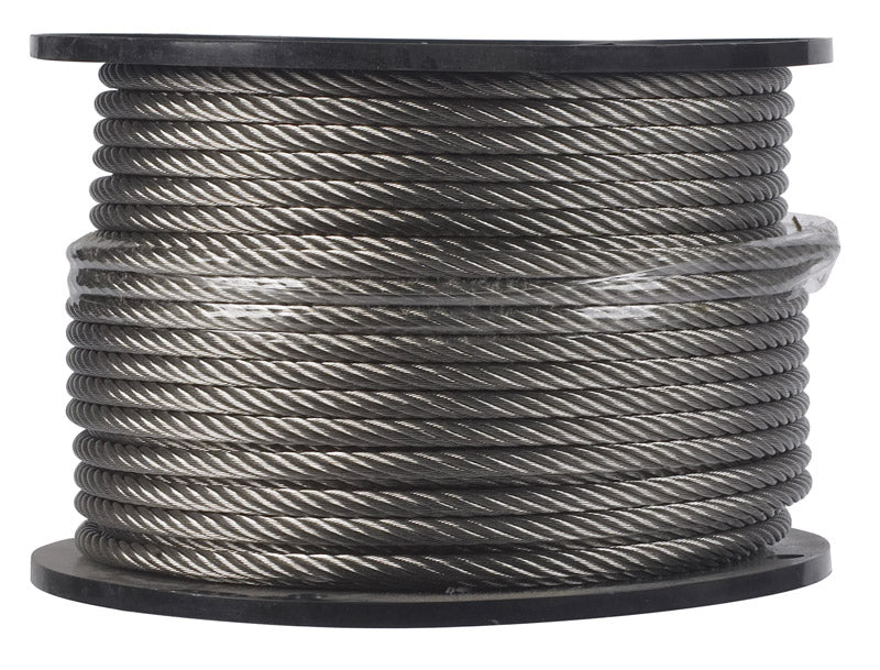 CABLE 1/4″ 7X19 SS 250′ on Sale