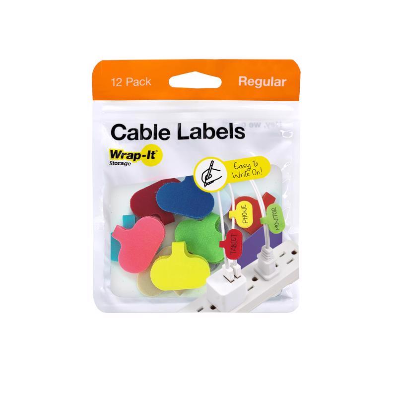 CABLE LABEL ASRTD NYLON Fashion
