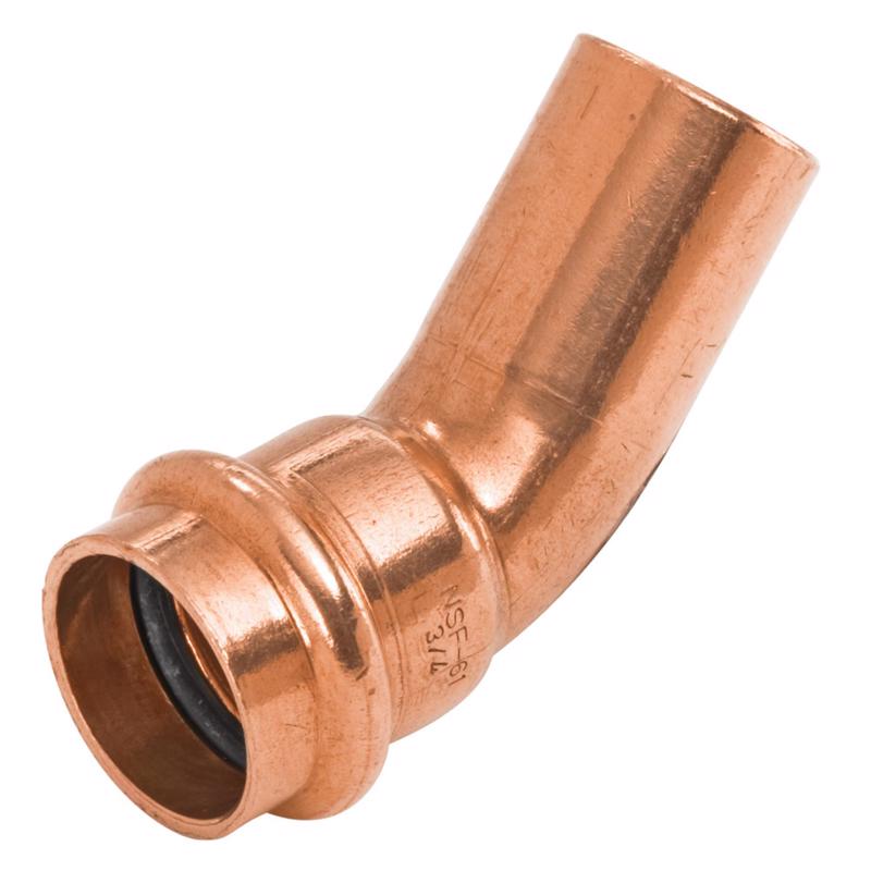 45DEG ELBOW COPPER 1/2″ on Sale