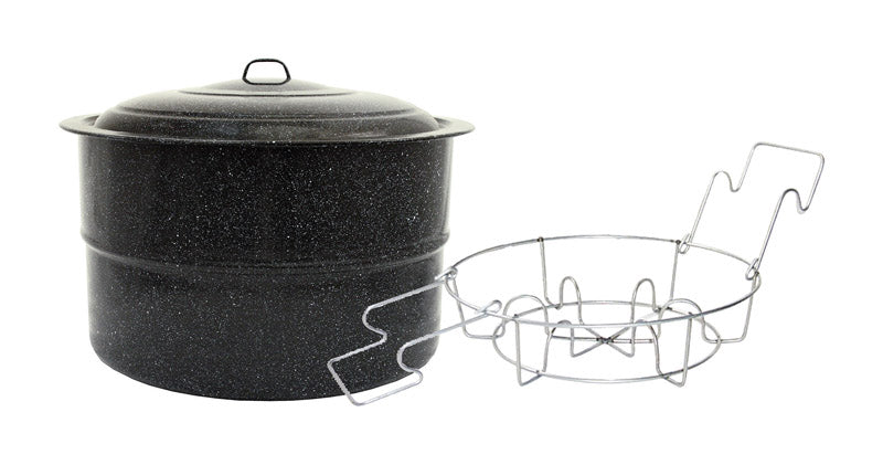 CANNER/JAR RACK BLK 33QT Online now