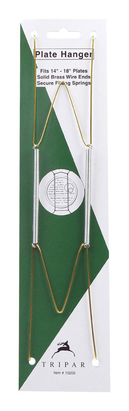 HANGER PLATE BRASS 14-18 Hot on Sale